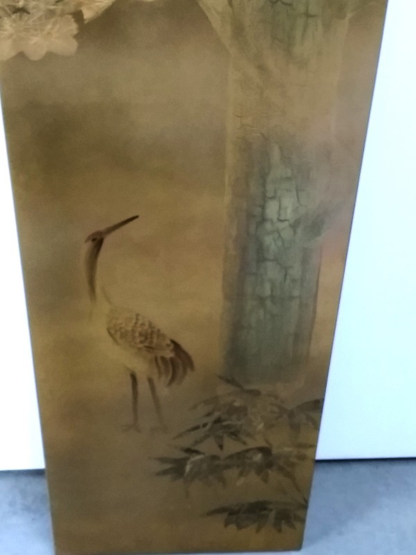 Set van 2 Japanse lakpanelen